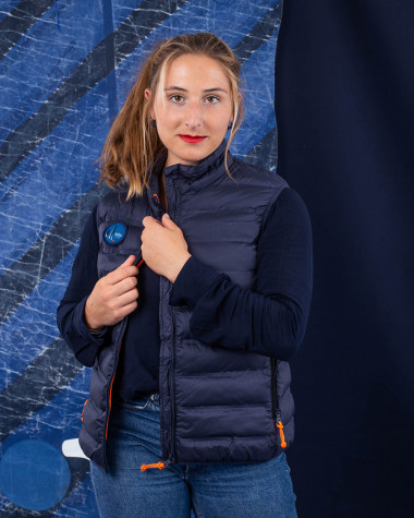 Women's sleeveless down jacket · Solitaire du Figaro