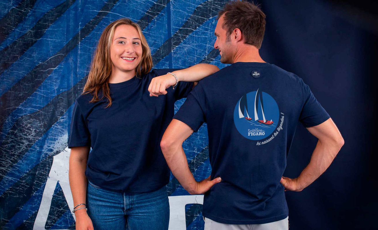 Unisex T·Shirt Navy · Solitaire du Figaro
