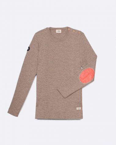 Maritimer Damenpullover reiner Merinowolle· French Touch
