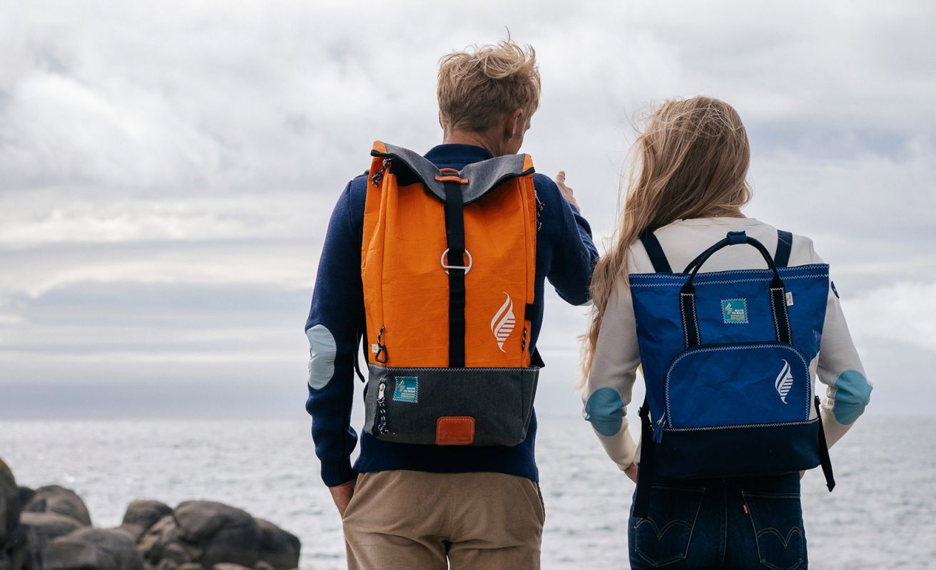 Escale Backpack - Bleu Vert Lagon