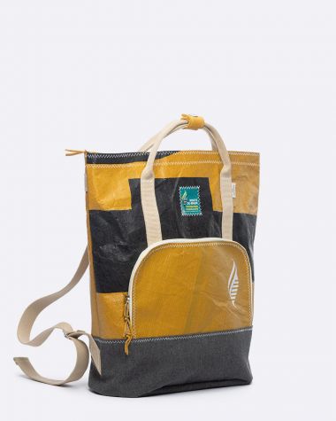 Sac à dos Escale - Jaune Gris Antillais