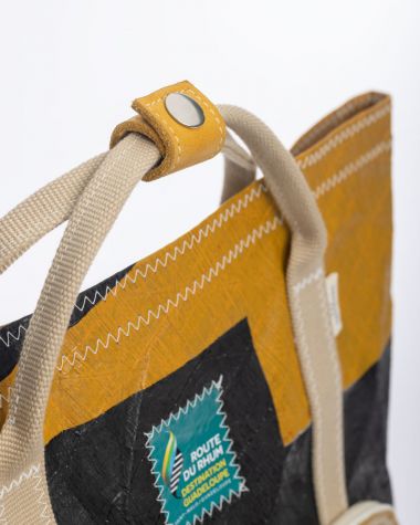 Sac à dos Escale - Jaune Gris Antillais