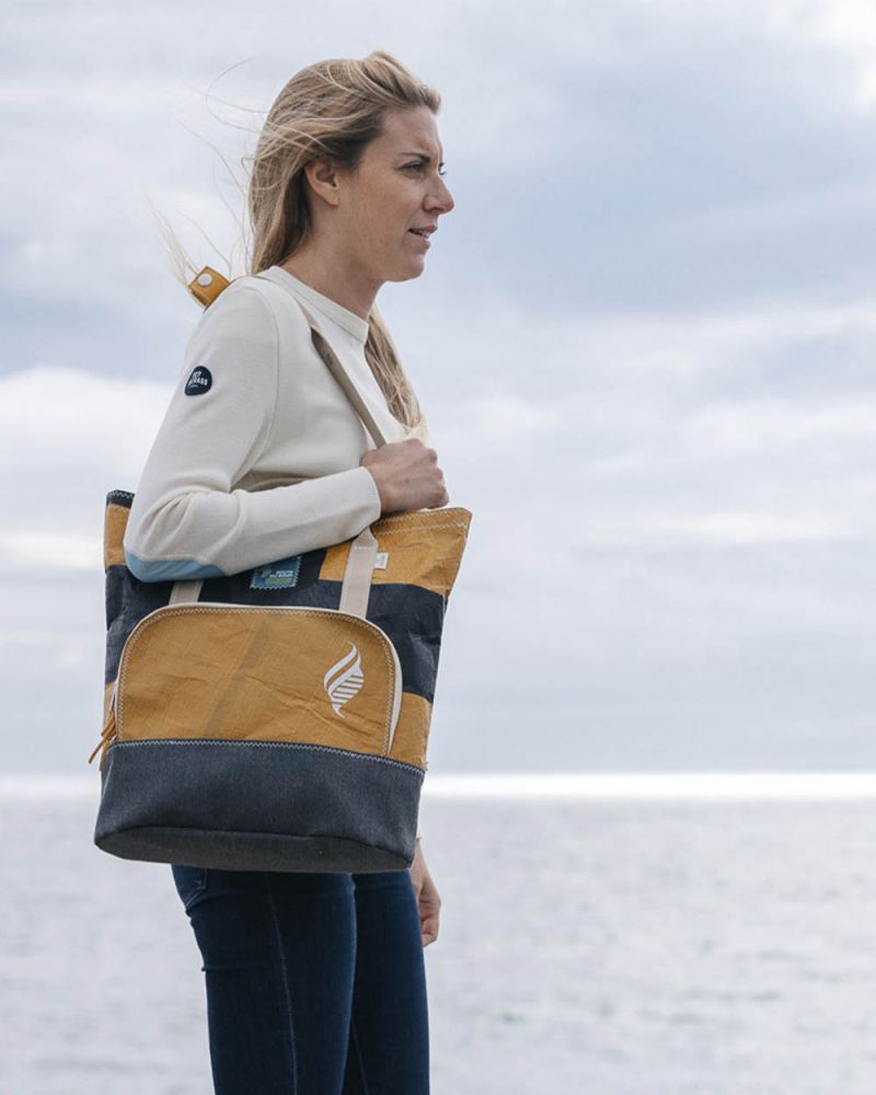 Sac à dos Escale - Jaune Gris Antillais