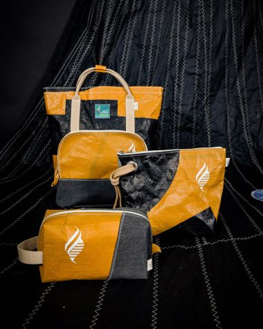 Sac à dos Escale - Jaune Gris Antillais