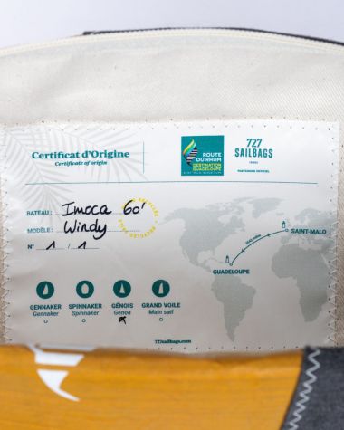 Toiletry bag Windy - Jaune Gris Antillais