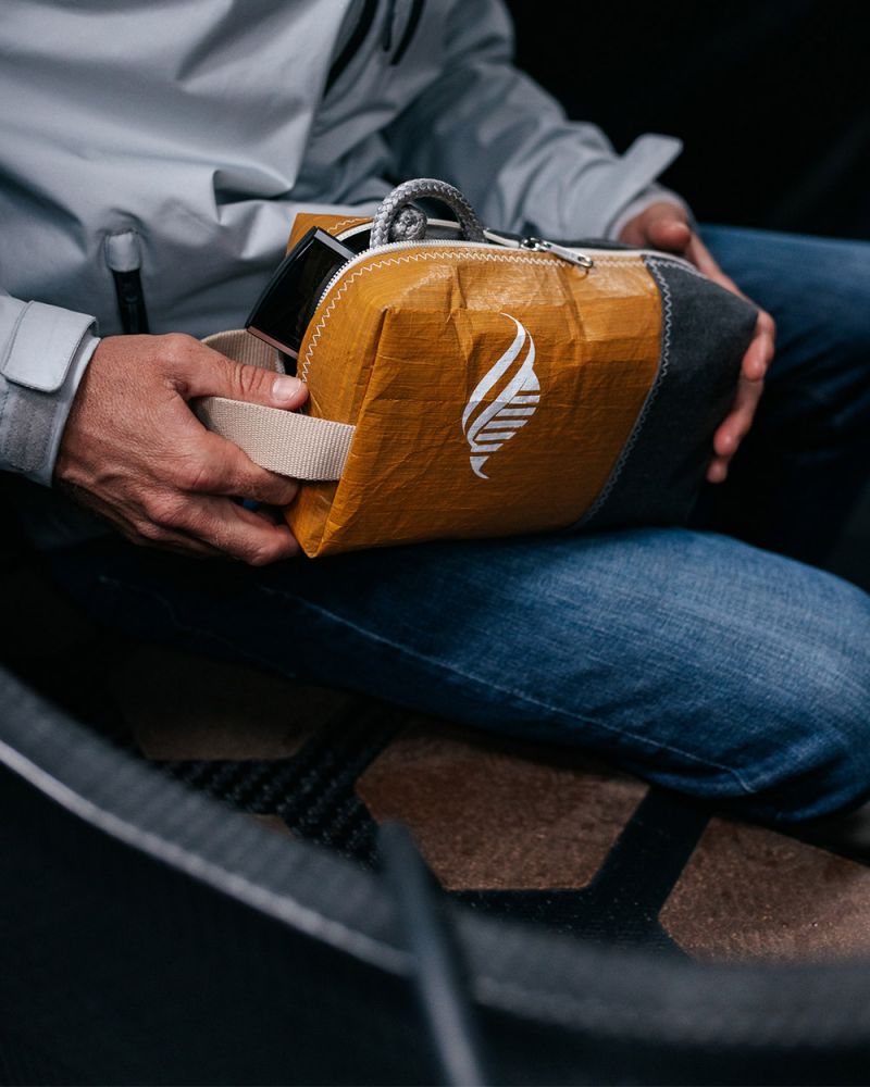 Toiletry bag Windy - Jaune Gris Antillais