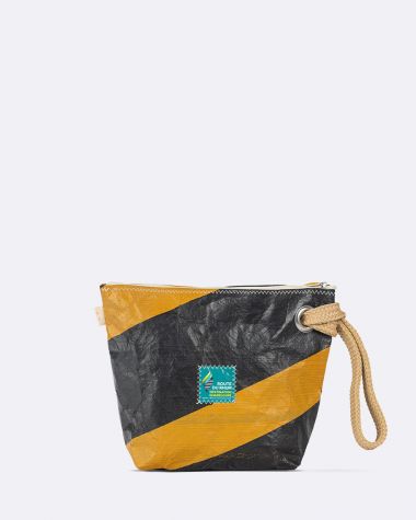 The Midinette Pouch - Jaune Gris Antillais