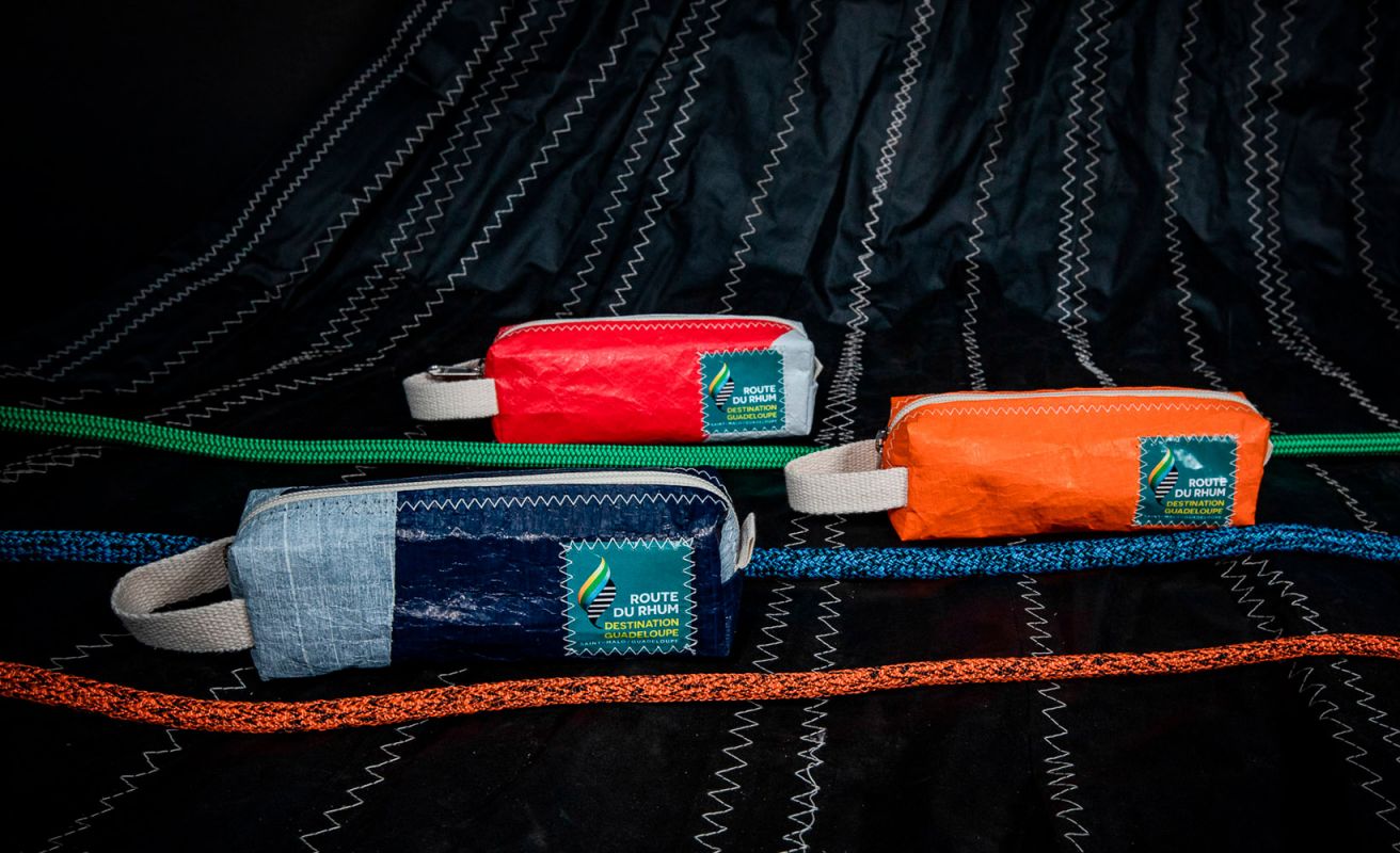 Pencil Case - Orange Noir Caraïbes