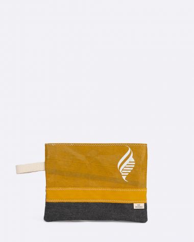 Pochette Eole - Jaune Gris Antillais