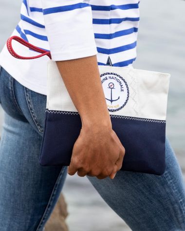 Clutch bagFrench Navy