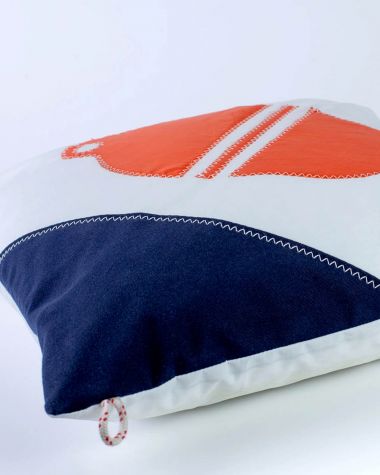 Cushion 40x40 Flottille orange buoy