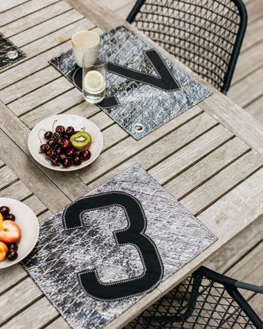 6 Placemats - Black