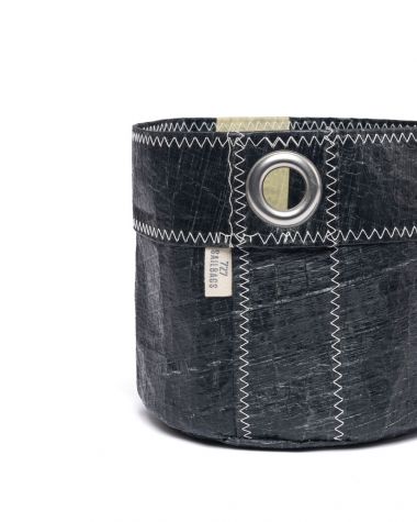 Schwarzer 3Di Tischkorb · Größe S