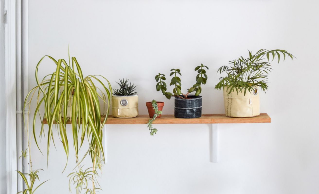 White table basket - Size Small