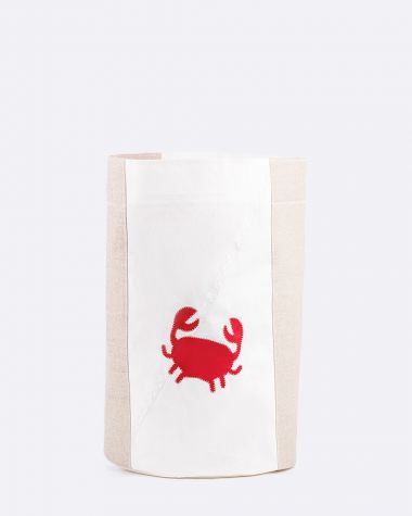 Panier à linge · Crabe