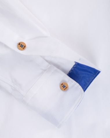 Men's white shirt· Bol d'Or Mirabaud 2023
