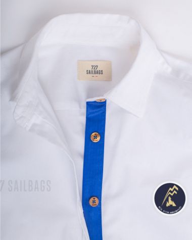 Men's white shirt· Bol d'Or Mirabaud 2023