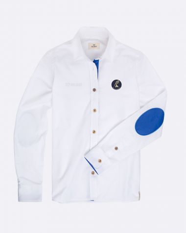 Men's white shirt· Bol d'Or Mirabaud 2023