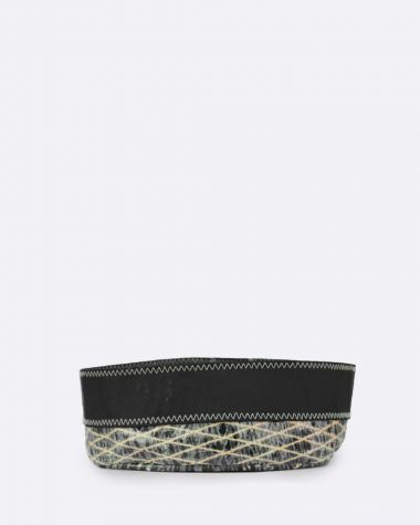 Corbeille de table Jaune/noir -Taille M