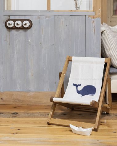 Kids Deckchair · Whale