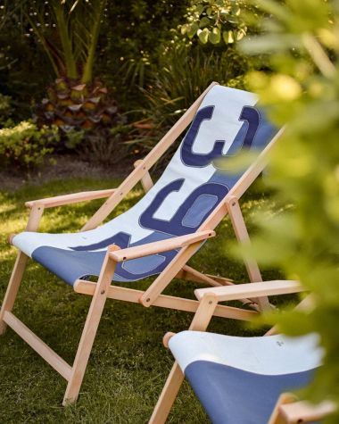 Deckchair · Marine blue