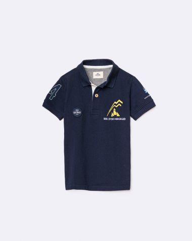 Polo enfant bleu marine· Bol d'Or Mirabaud 2023