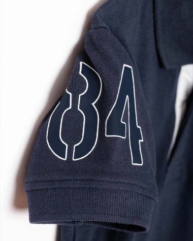 Kid's polo navy blue· Bol d'Or Mirabaud 2023