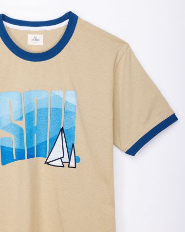 Men's T Shirt Sail · Ecru