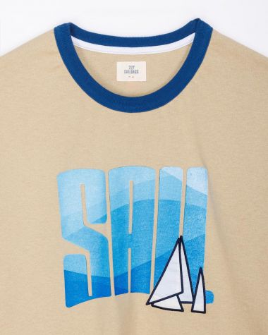 Men's T Shirt Sail · Ecru