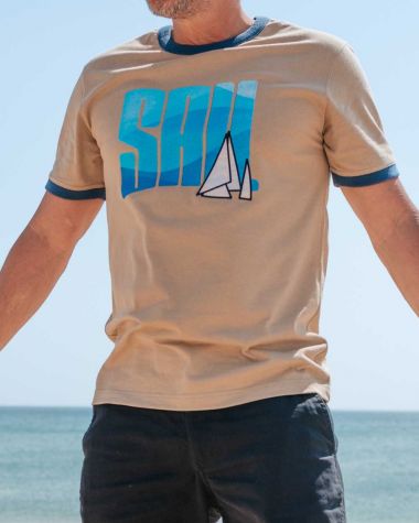 T-Shirt Sail · Écru