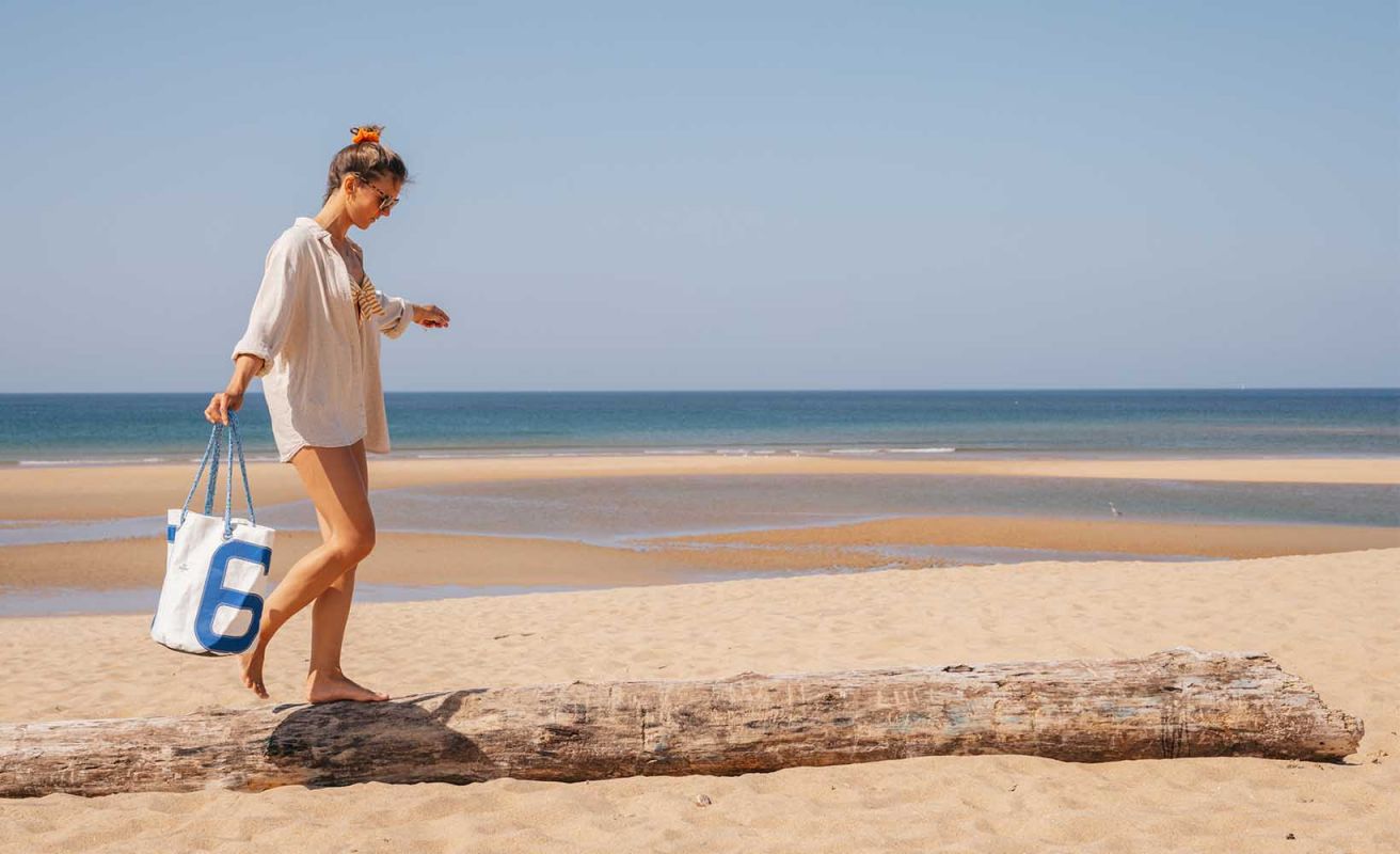 Beach Bag · Blau