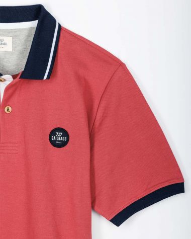 Men's Farr Polo Shirt· Écrevisse