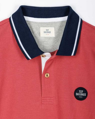 Men's Farr Polo Shirt· Écrevisse