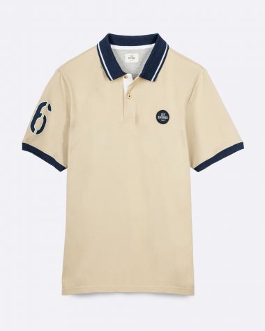 Herren-Poloshirt Farr  · Beige