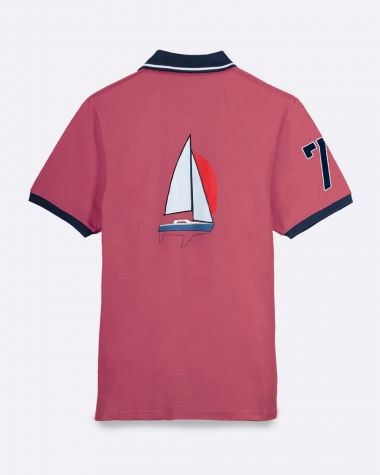 Men's Farr Polo Shirt· Écrevisse