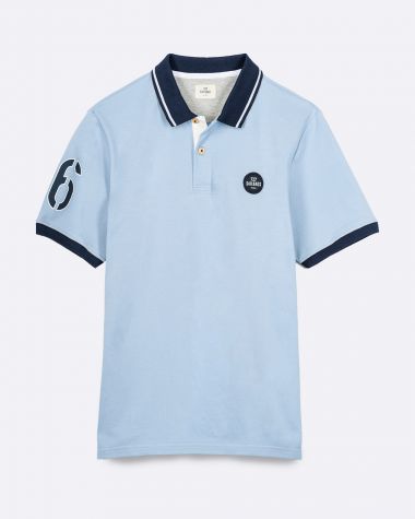 Polo homme Farr· Bleu Pastel