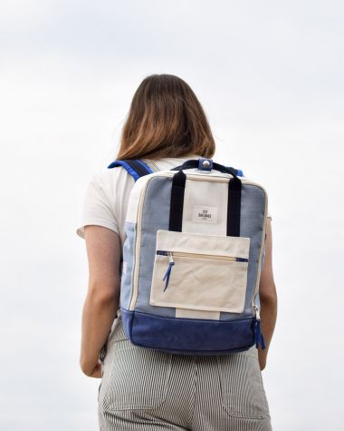Willy backpack · Royal Blue Leather