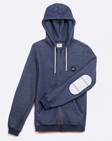 Sweat Hoodie · Bleu chiné