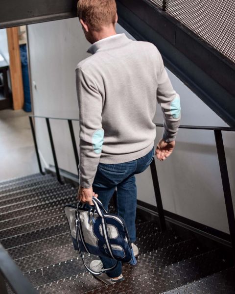 Aktentasche· Navy blau