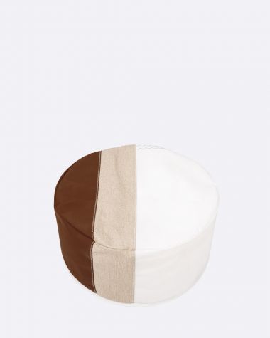 Pouf Solo ⌀54 · Lin et chocolat