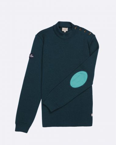 Pull marin Homme · Laine vierge Colvert