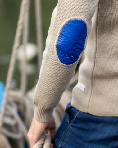 Men's sailor sweater in wool · Chanvre