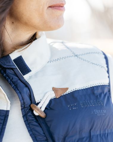 Women's sleeveless down jacket Belem