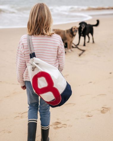 Sac Matelot Jack · Navy rouge