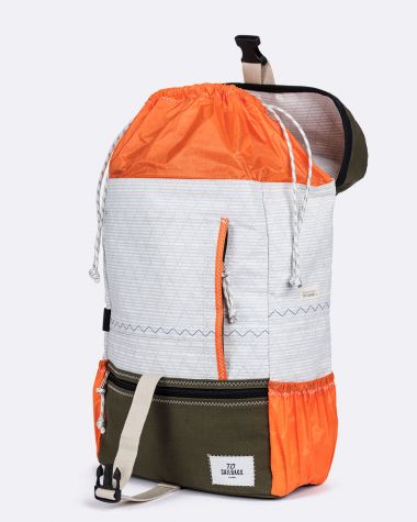 Sacoche vélo - Sac à dos Biky · Kaki et orange