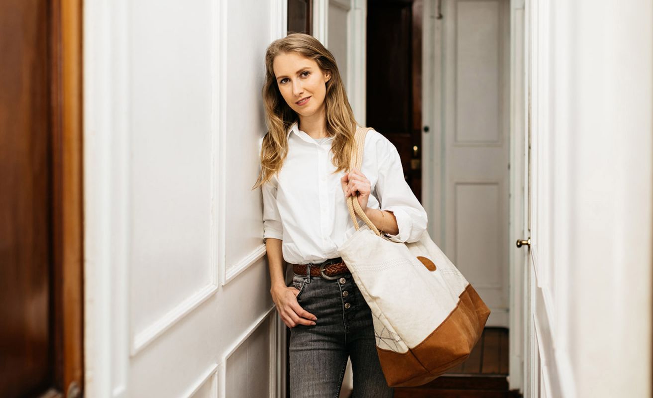 Travel Bag Carla Belem · Leather