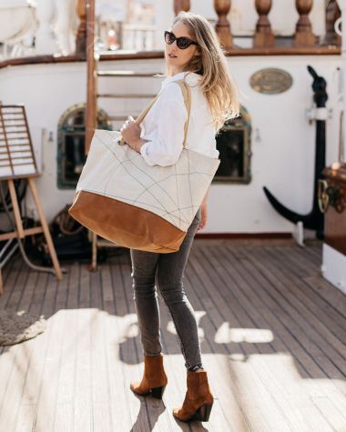 Sac voyage Carla Belem · Cuir