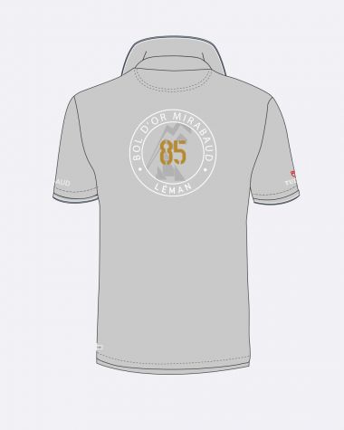 Polo homme Gris· Bol d'Or Mirabaud 2024