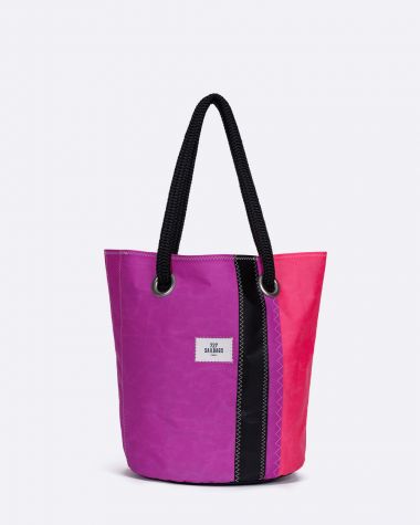Beach Bag · Violet et rose