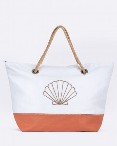 Sac de voyage Carla · Coton corail